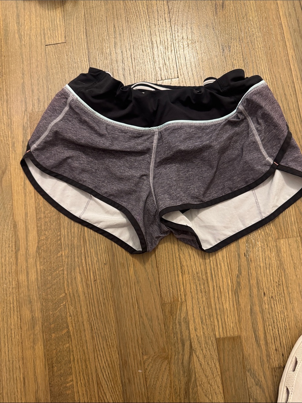 Women’s Lululemon Athletic Lined Shorts in Heather Gray
